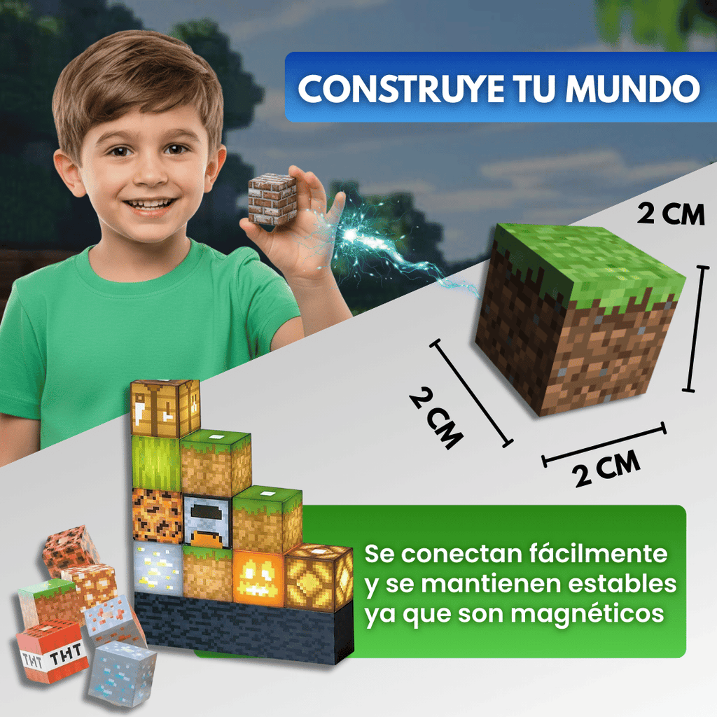 PixelMind™  Bloques de Píxeles Magnéticos